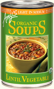 ORGANIC LENTIL VEGETABLE SOUP