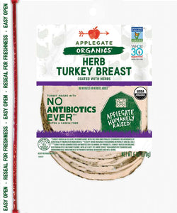 A.G. ORG HERB TURKEY BREAST SL