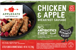 CHICKEN & APPLE BREAKFAST SAUSAGE (GLUTEN FREE)