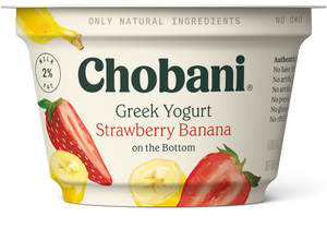 STRAWBERRY & BANANA GREEK YOGURT (2% LOW FAT)