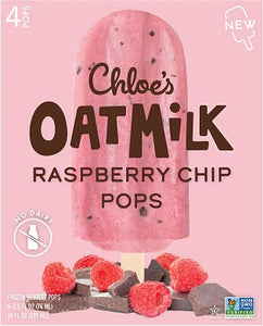 RASPBERRY OATMILK POPS