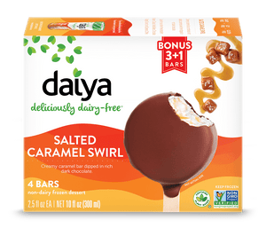 SALTED CARAMEL SWIRL FROZEN DESSERT BAR