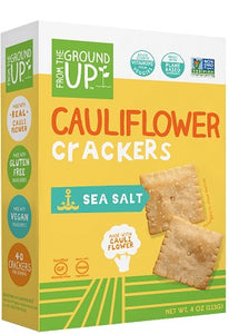 SEA SALT - CAULIFLOWER CRACKERS